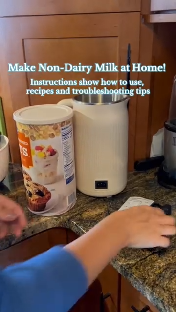 Lait végétal maison : simple, rapide et sain grâce à votre blender multifonction